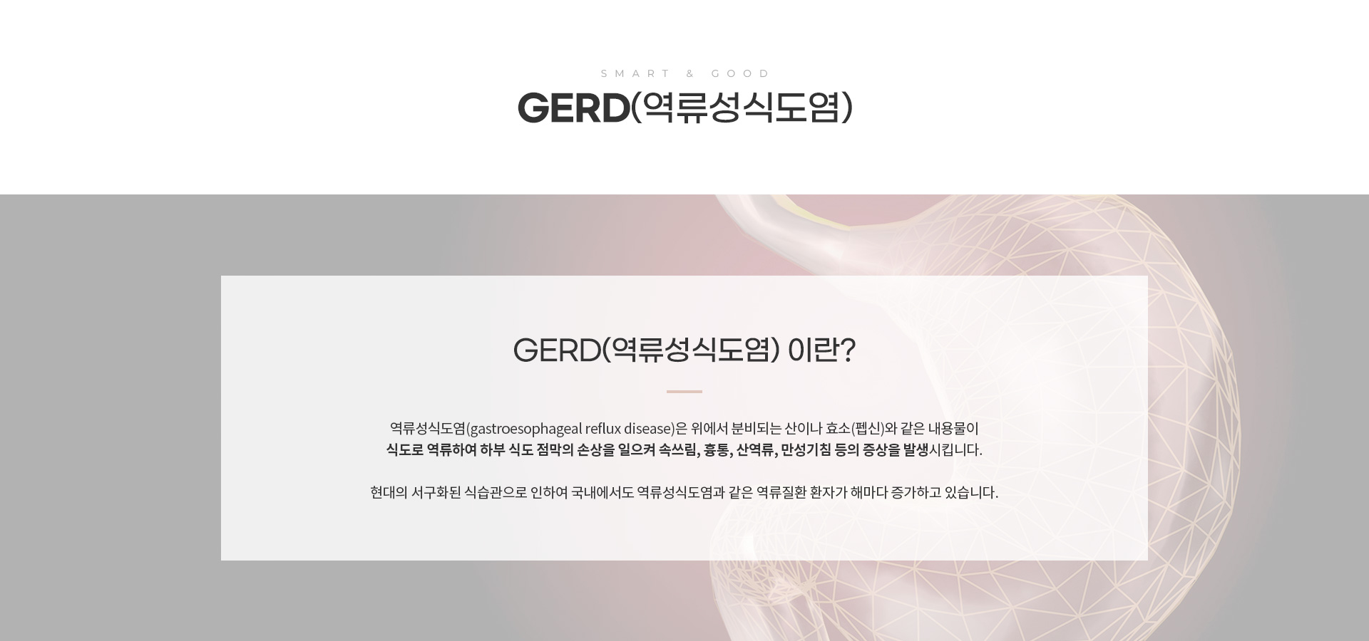 GERD(역류성식도염) 정의