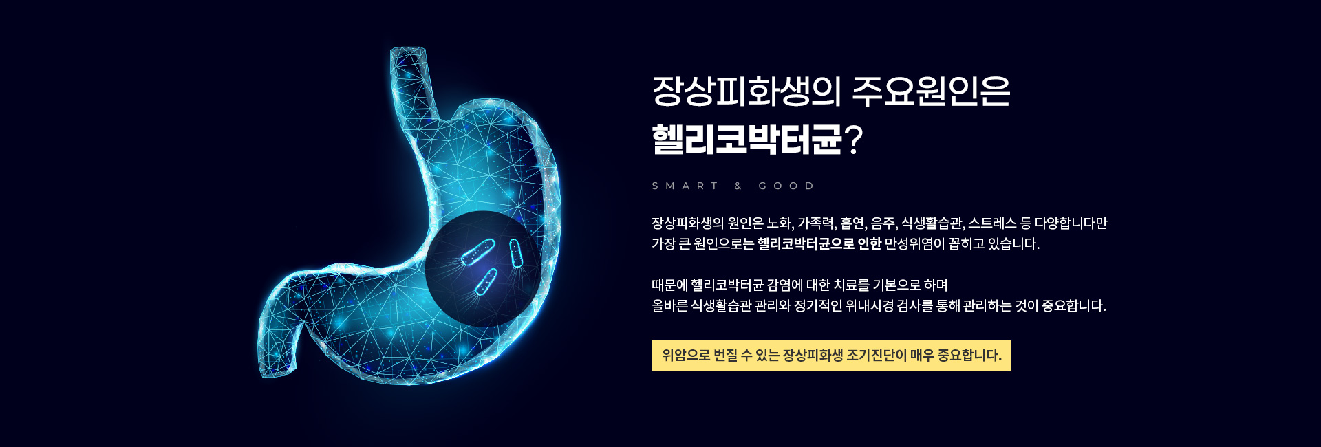 장상피화생 헬리코박터균